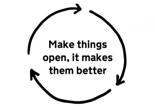 Make things open it makes them better